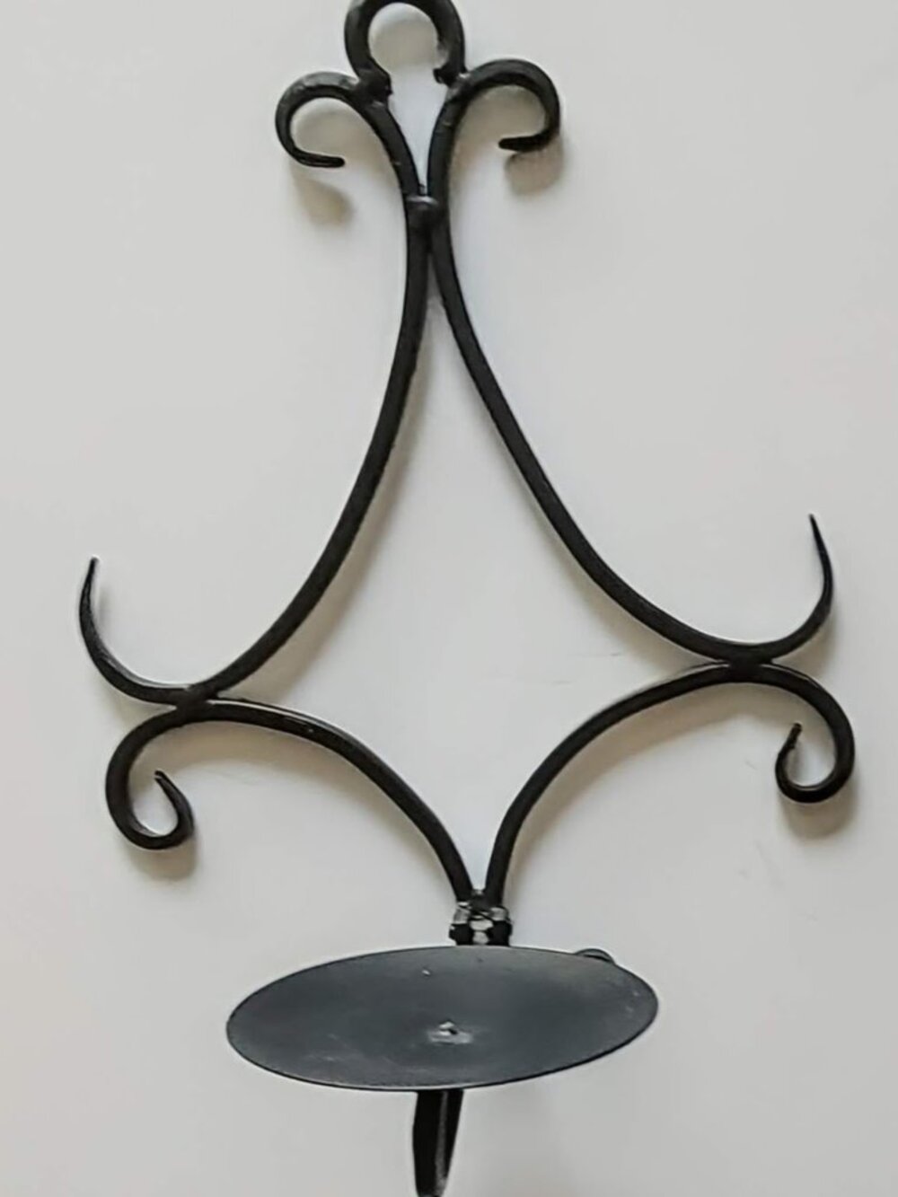 Vintage Home Interiors & Gifts #8811 Wrought Iron Wall Sconce - Picture 6 of 9